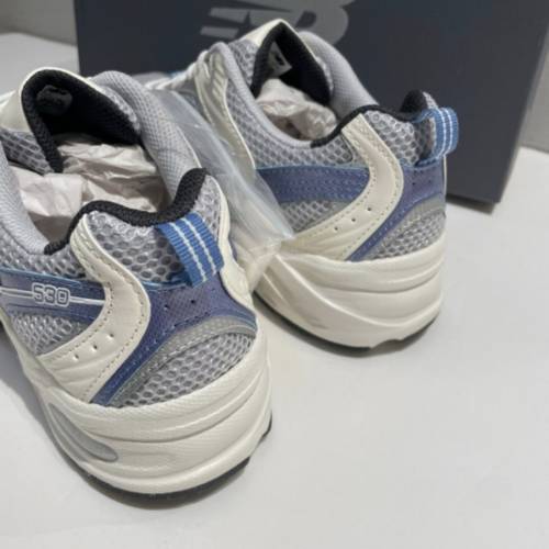 全新New Balance 530 復古低幫休閒跑步鞋 男女同款 鋼藍色