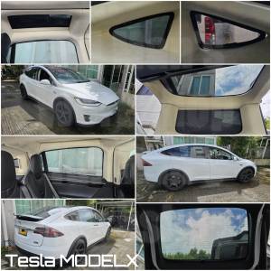 Tesla ModelX 全車防曬濾光防曬太陽擋