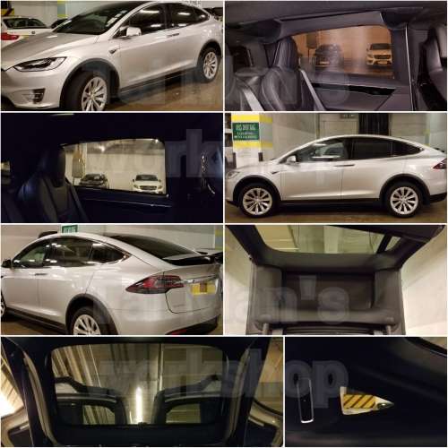 Tesla ModelX 全車防曬濾光防曬太陽擋