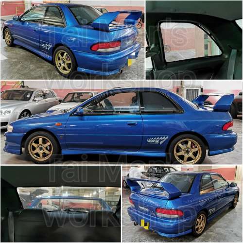 Subaru Impreza GC8 尾玻璃濾光防曬太陽擋