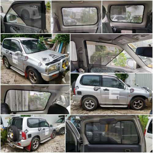 Suzuki Vitara 全車磁石濾光窗網太陽擋