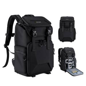 K&F Concept All-Day-Shooter Photographers Backpack (Black)