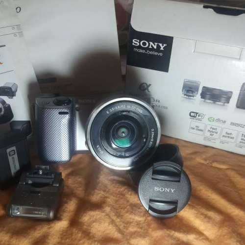 Sony 索尼 NEX 5R 微形單反16MP連標準變焦SELP16-50mm 鏡頭(not NEX 5T, 6, 7, A51...