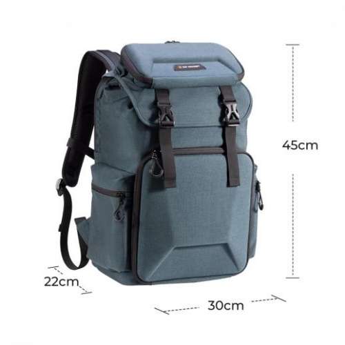 K&F Concept All-Day-Shooter Photographers Backpack (Dark Green) - KF13.098V1