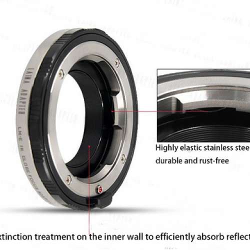 LAINA Leica M Lens Close Focus To Sony E Mount Adaptor (金屬接環，神力環)