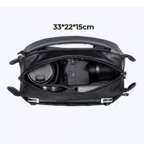 K&F Concept Alpha Camera Sling Bag (Black, 10L) - KF13.157V1
