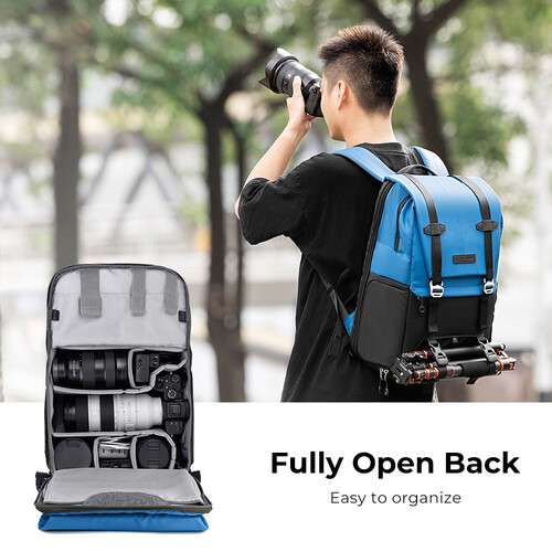 K&F Concept Beta Photography Backpack (Blue/Black, 20L) - KF13.087AV7