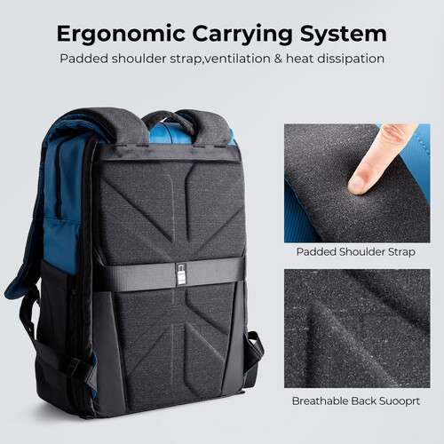 K&F Concept Beta Photography Backpack (Blue/Black, 20L) - KF13.087AV7