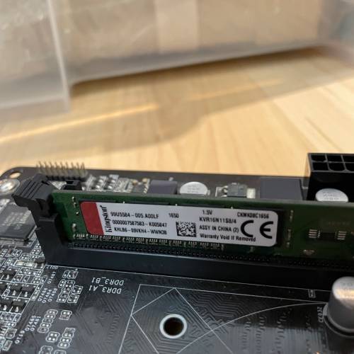 Asrock h81 pro btc + g1840 + kingston ddr3 4gb ram