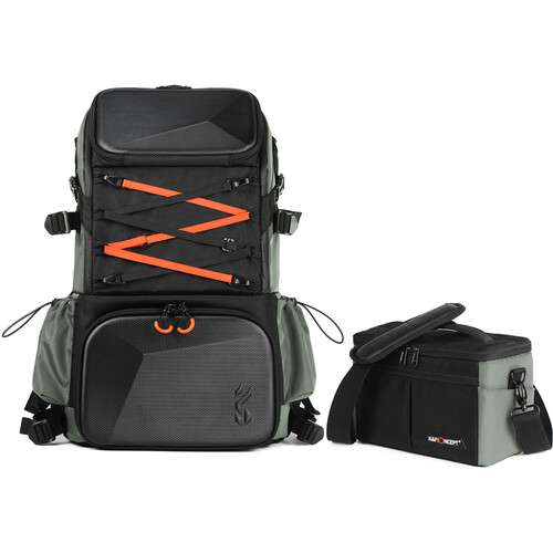 K&F Concept Outdoor Camera Backpack Large Photography Bag with Laptop