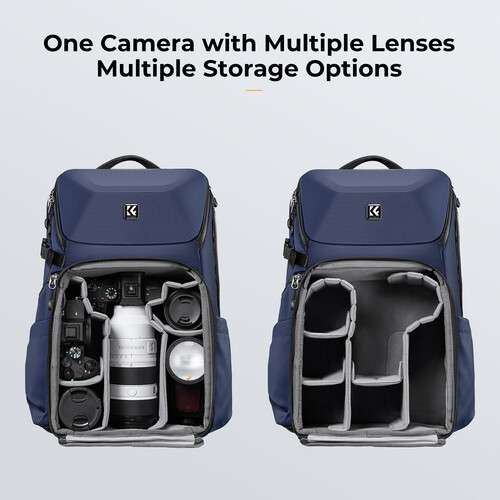 K&F Concept Beta Photography Backpack (Blue, 20L)  - KF13.144