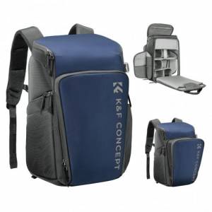 K&F Concept Camera Alpha Backpack Air (Navy Blue, 25L) - KF13.128