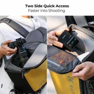 K&F Concept Camera Alpha Backpack Air (Yellow, 25L) - KF13.128