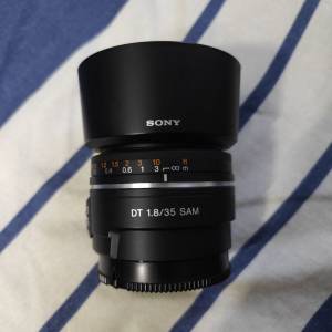 SONY DT 35mm f1.8 SAM A mount