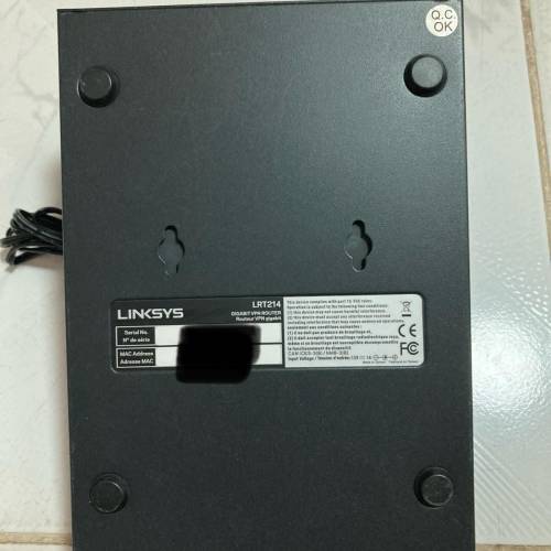 Linksys Gigabit VPN Router (LRT214)