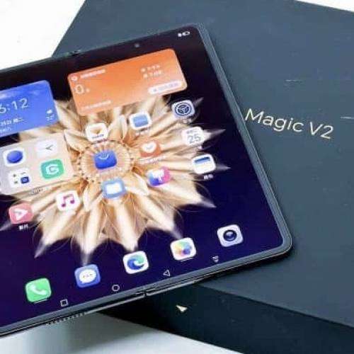Honor Magic V2 512GB，99新，黑色行貨全套有盒有配件有單