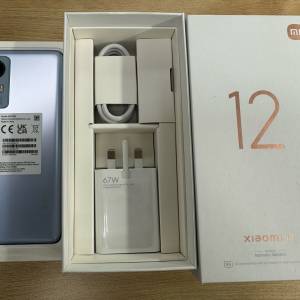 99%New 小米Xiaomi 12 12+256GB 藍色 香港行貨