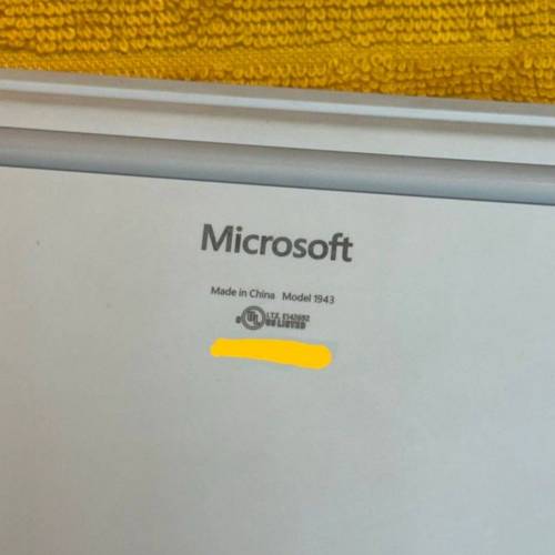 Microsoft Surface Laptop Go  12.4吋 (10代i5/8Gb/128Gb SSD)