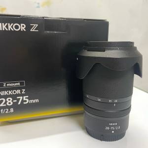 Nikon z 28-75 f2.8