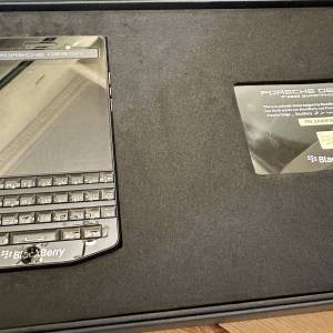 黑莓 氣時捷 石墨黑版 blackberry porsche design p'9983