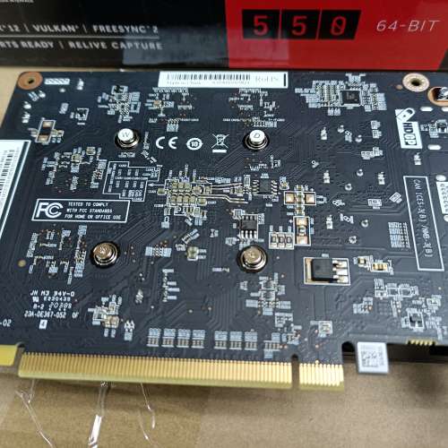 Sapphire Radeon RX550 pulse 2G GDDR5