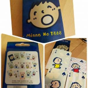 全新 sanrio mina no tabo 大口仔 2005 年版 啤牌 遊戲咭 game playing card