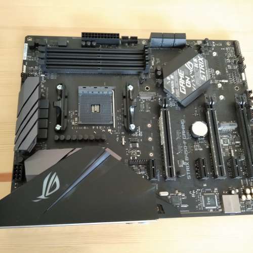 (新淨)ASUS ROG STRIX B450-F Gaming底板連背板(運作正常 BIOS已更新)