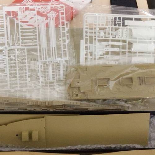 珍藏版 鐵達尼號模型1/350