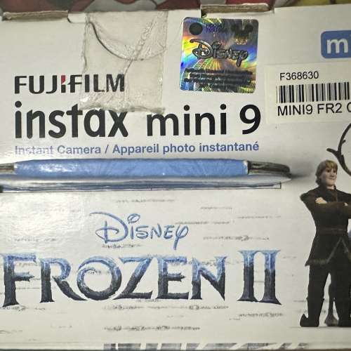 Fujifilm instax mini 9 Disney Frozen II 拍立得 即影即有相機 冰雪奇緣