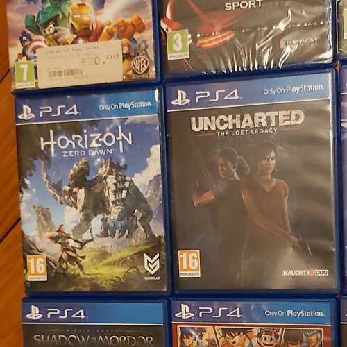 PS4 games 12隻不散賣
