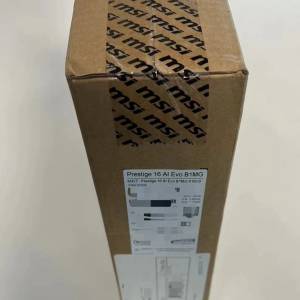 全新  未開封 MSI Prestige 16 AI EVO B1MG Laptop手提電腦, Intel Core Ultra 7, ...
