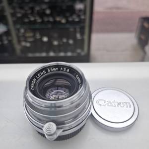 CANON 35MM F2.8 SILVER LTM