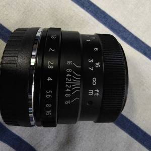 Pergear 50mm f1.8 for Fujifilm X mount