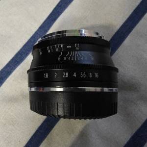Pergear 25mm f1.8 for Fujifilm X mount