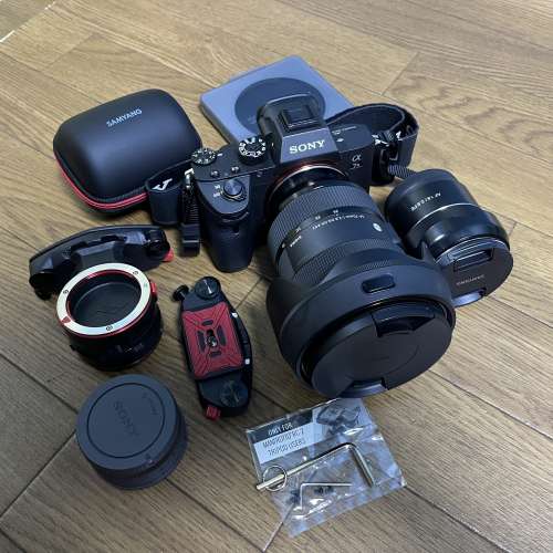 Sony A7RM3 連Sigma 及Samyang鏡