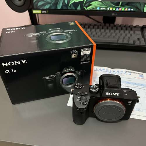 Sony a7iii body 行貨 全套有盒