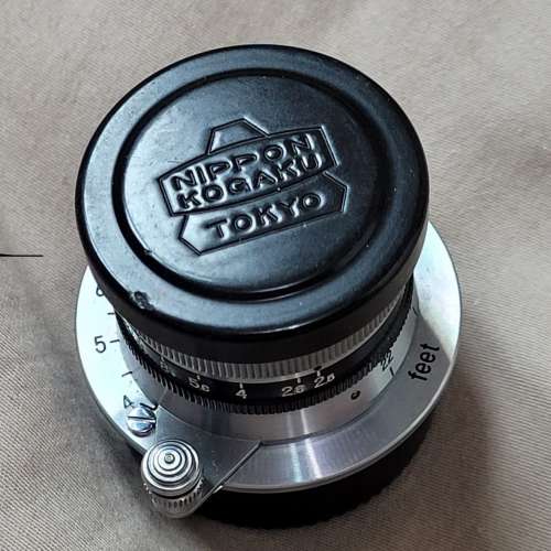 Nippon Kogaku W-Nikkor C Screw Mount LTM to Leica M Lens 35mm f2.5 Mint