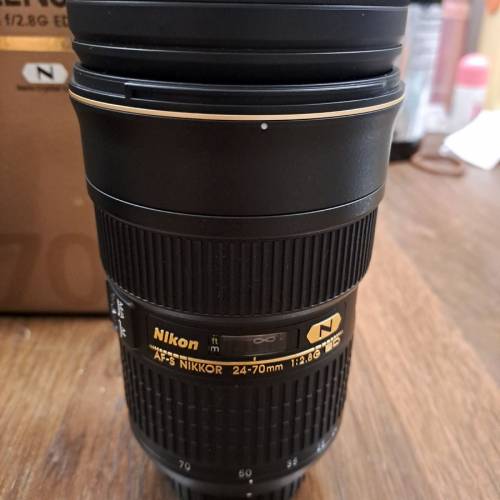 極新淨靚仔 Nikon AFS 24-70 f2.8 zoom 鏡王全套