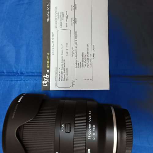 95% 新Tamron 28-200mm F2.8 - 5.6 Di III RXD E mount