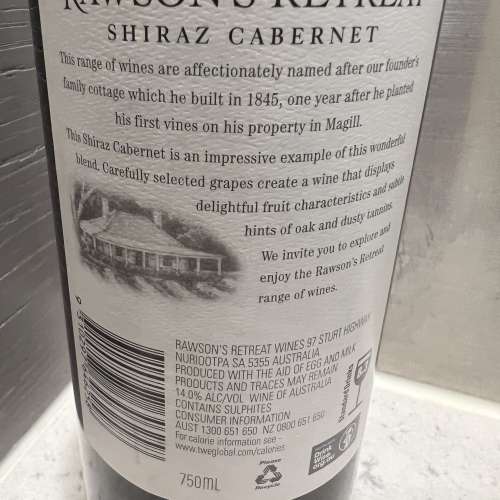 Rawson&rsquo;s Retreat Wine 2019 750ml