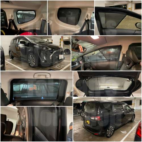 Sienta 全車磁石濾光窗網太陽擋