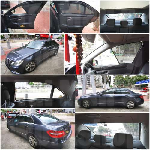 Benz W212 Eclass 全車磁石濾光窗網太陽擋