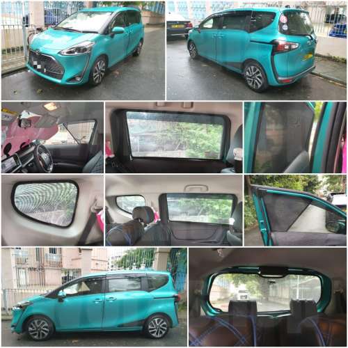 Sienta Ncp170 全車磁石濾光窗網太陽擋