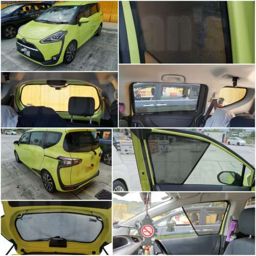 Sienta Ncp170 全車磁石濾光窗網太陽擋