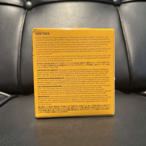 *NEW in Stock 新片現貨 * Kodak Vision3 Super 8 50D/7203 Color Negative Film