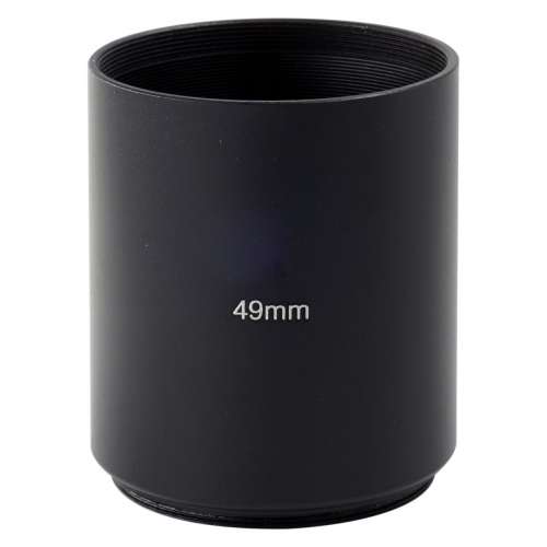 49mm Thread Metal Camera Lens Hood For Telephoto Lens
