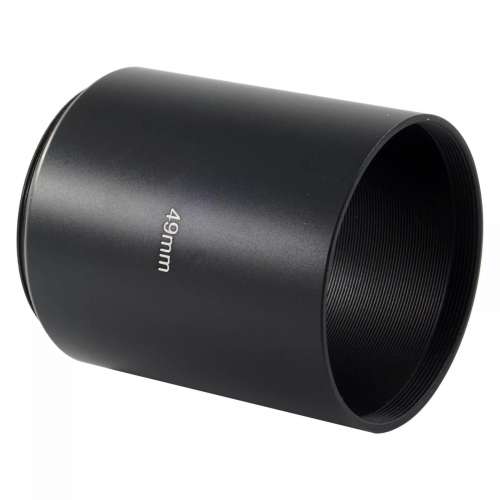 49mm Thread Metal Camera Lens Hood For Telephoto Lens