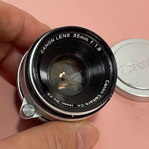 Canon 35mm f1.8 ltm mount leica