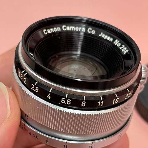 Canon 35mm f1.8 ltm mount leica