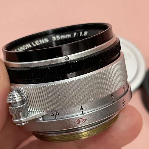 Canon 35mm f1.8 ltm mount leica